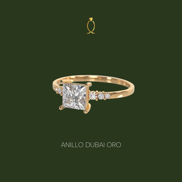 Anillo Dubai Oro 18k
