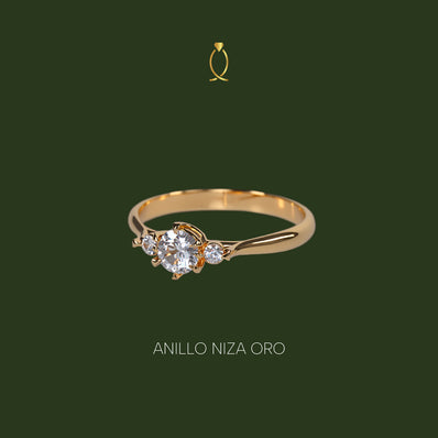 Anillo Niza Oro 18k
