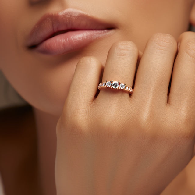 Anillo Rocio Oro 18k